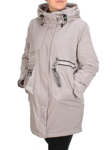 BM-07 BEIGE Куртка демисезонная женская (100 гр. синтепон)
