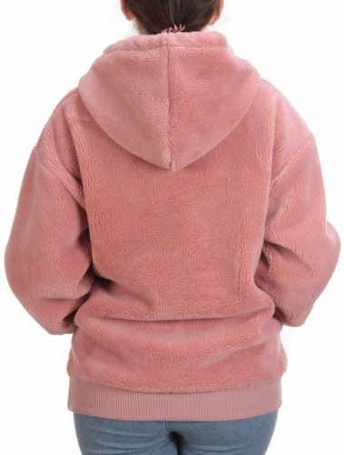 108 PINK Худи женское Тедди на флисе