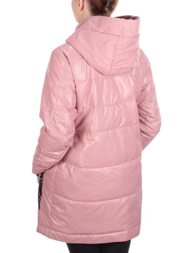 Z618-1 PINK Куртка демисезонная женская (100 гр. синтепон)