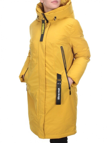 YR-961 YELLOW Пальто зимнее женское АЛИСА (200 гр. холлофайбера)