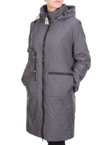 M-5022 DARK GRAY Куртка демисезонная женская CORUSKY (100 гр. синтепон)