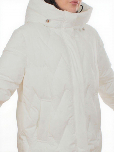 2404 WHITE Куртка зимняя женская (200 гр. холлофайбер)