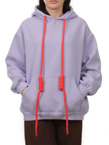 2226 LILAC Толстовка женская (85% хлопок, 10% полиэстер, 5% спандекс)