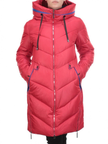 1175 RED Пальто женское зимнее PlOOEPLOO (200 гр. холлофайбера)