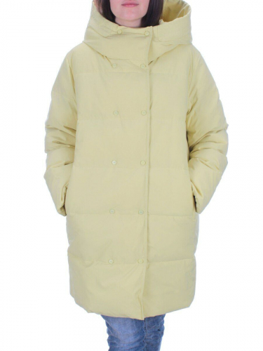 22367 YELLOW Куртка зимняя женская (200 гр. холлофайбера)