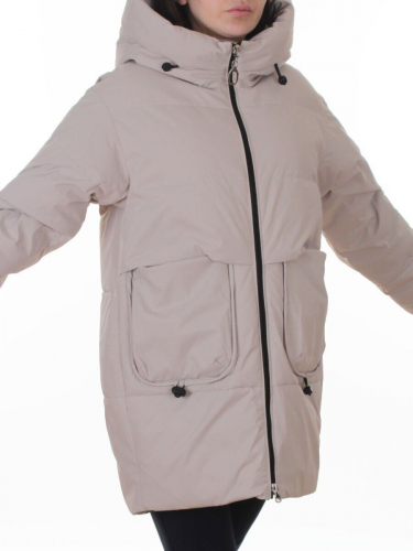 806 BEIGE Куртка зимняя женская (200 гр. синтепон)