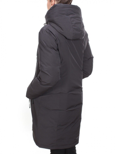 YR-961 DARK GRAY Пальто зимнее женское АЛИСА (200 гр. холлофайбера)