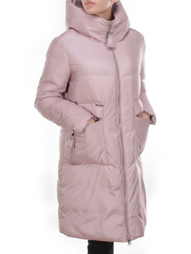 2119 PINK Пальто зимнее женское MELISACITI (200 гр. холлофайбера)