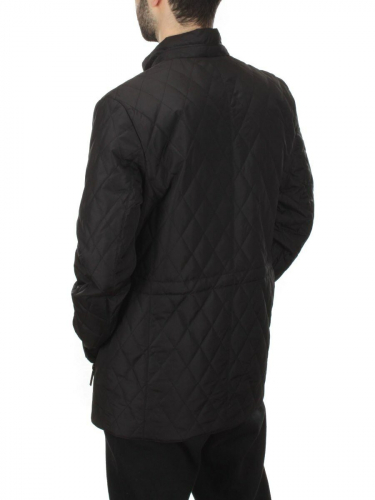 C097 BLACK Куртка мужская демисезонная  (70 гр. холлофайбер)