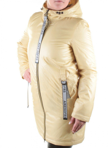 19158 YELLOW Куртка демисезонная женская Aikesdfrs