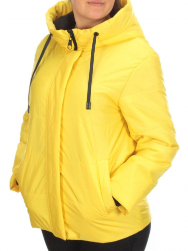 2255 YELLOW Куртка демисезонная женская Flance Rose (100 гр. синтепон)