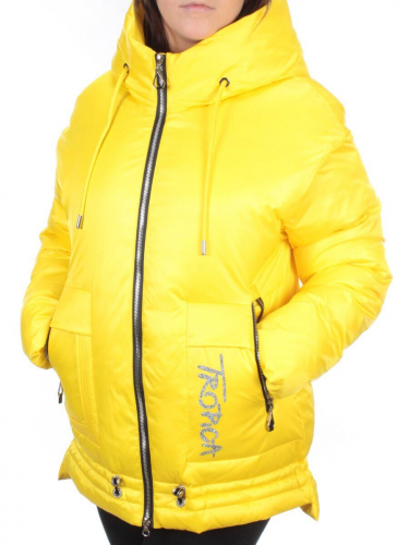 8801 YELLOW Куртка зимняя облегченная Cloud Lag Cat (холлофайбер)