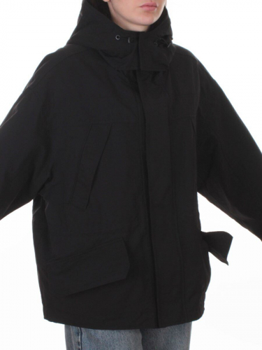 3090 BLACK Куртка демисезонная женская (100 гр. холлофайбер)