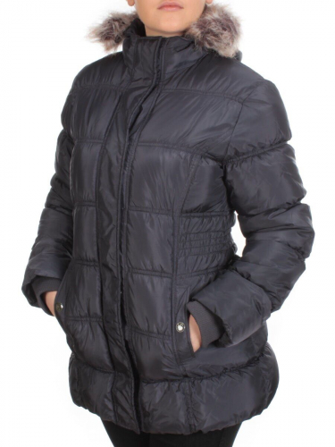B-52 DARK GRAY Куртка зимняя женская NO NAME (150 гр. холлофайбер)