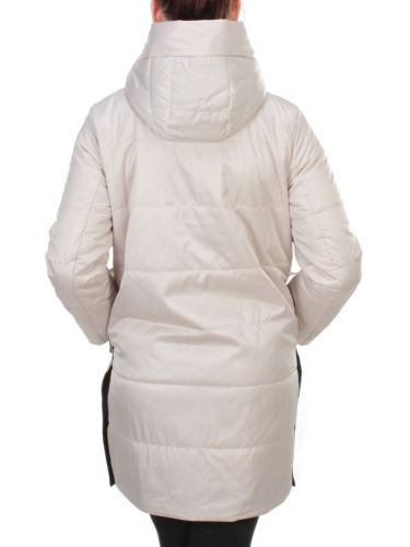 8188 BEIGE Пальто демисезонное женское Cloud Lag Cat (100 гр. синтепон)