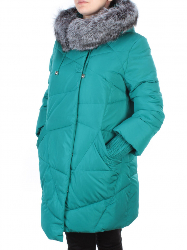 15-290 GREEN Куртка зимняя женская (200 гр. холлофайбера)