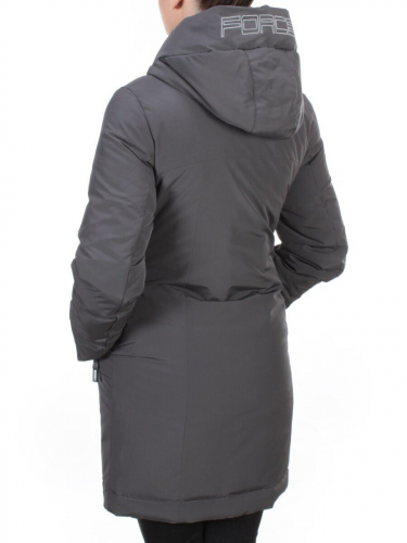 8802 DARK GRAY Пальто зимнее женское CLOUD LAG CAT  (200 гр. холлофайбер)