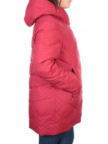 M2001 RED Пальто зимнее женское (холлофайбер) MARIA
