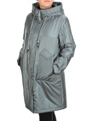 BM-01 LIGHT GREEN Куртка демисезонная женская АЛИСА (100 гр. синтепон)
