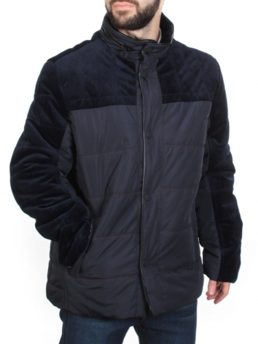 J8201B DEEP BLUE Куртка мужская зимняя NEW B BEK (150 гр. холлофайбер)