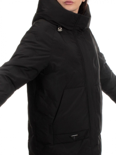289 BLACK Куртка зимняя женская (150 гр. холлофайбер)