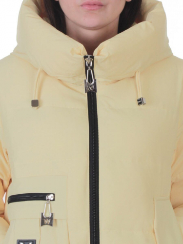 M-M07 YELLOW Куртка зимняя женская (150 гр. холлофайбер)