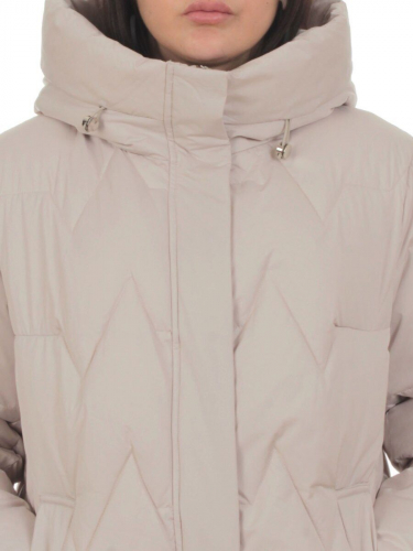 2404 BEIGE Куртка зимняя женская (200 гр. холлофайбер)