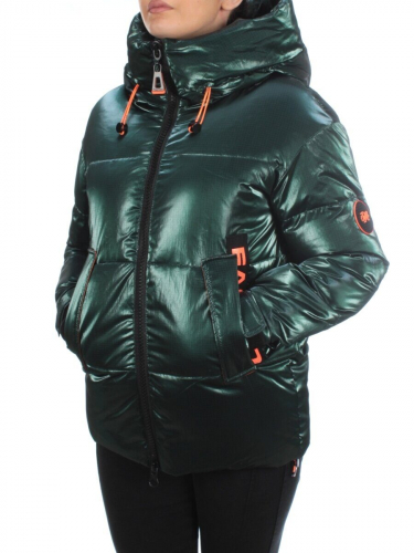 8100 DK. GREEN Пальто женское зимнее JARIUS (200 гр. холлофайбера)