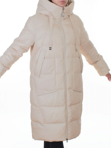M-89098 MILK Пальто зимнее женское (200 гр. холлофайбер)