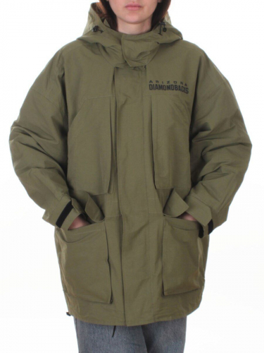 3106 GREEN Куртка демисезонная женская (100 гр. холлофайбер)