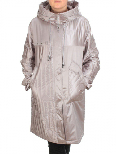 BM-01 BEIGE Куртка демисезонная женская АЛИСА (100 гр. синтепон)