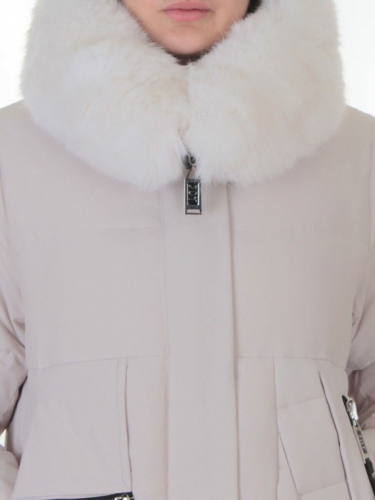 M-M02 MILK Куртка зимняя женская (200 гр. холлофайбер)