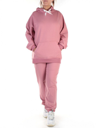 Y314-2 PINK Спортивный костюм женский (100% хлопок)