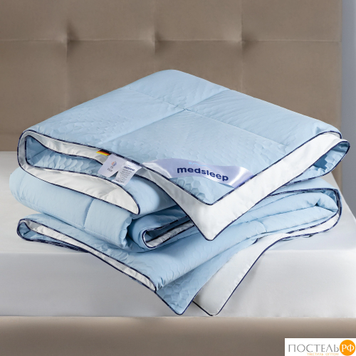 MEDSLEEP БЛЮ КРИСТАЛЛ Одеяло 172х205, 1 пр., нейлон/спандекс/бамбук, 200г/м2