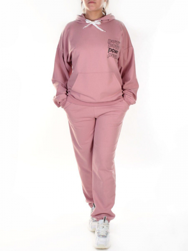 Y315 PINK Спортивный костюм женский (100% хлопок)