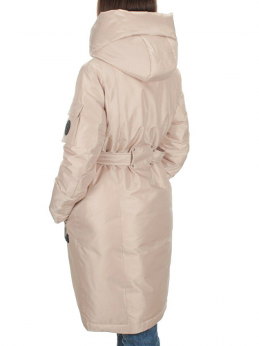 EAC293 LT.BEIGE Куртка зимняя женская (200 гр. холлофайбера)