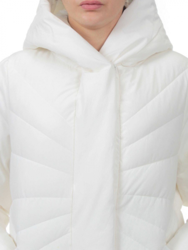 H265 WHITE Пальто зимнее облегченное женское (150 гр. холлофайбер)