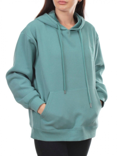 A11 TURQUOISE Худи женское (85% хлопок, 15% полиэстер)