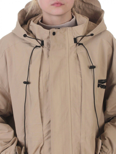 3096 BEIGE Куртка демисезонная женская (100 гр. холлофайбер)