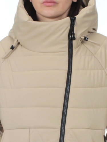 270 BEIGE Куртка зимняя облегченная женская (верблюжья шерсть)
