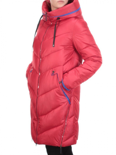 1175 RED Пальто женское зимнее PlOOEPLOO (200 гр. холлофайбера)
