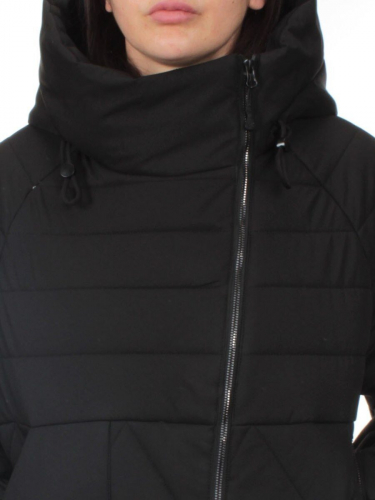270 BLACK Куртка зимняя облегченная женская (верблюжья шерсть)