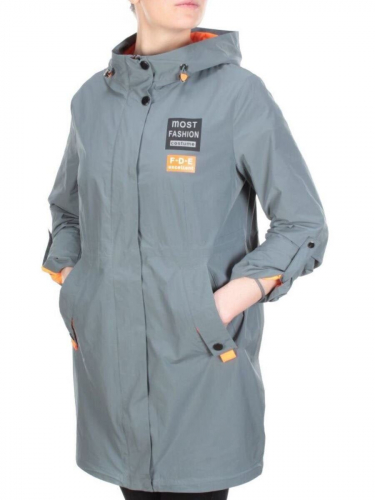 FY-888 DARK GRAY Ветровка женская COSEEMI (65% хлопок, 35% полиэстер)