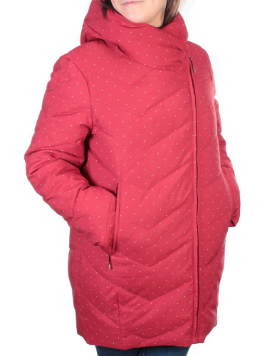 M2001 RED Пальто зимнее женское (холлофайбер) MARIA