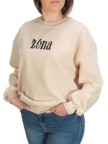 17 BEIGE Свитшот женский