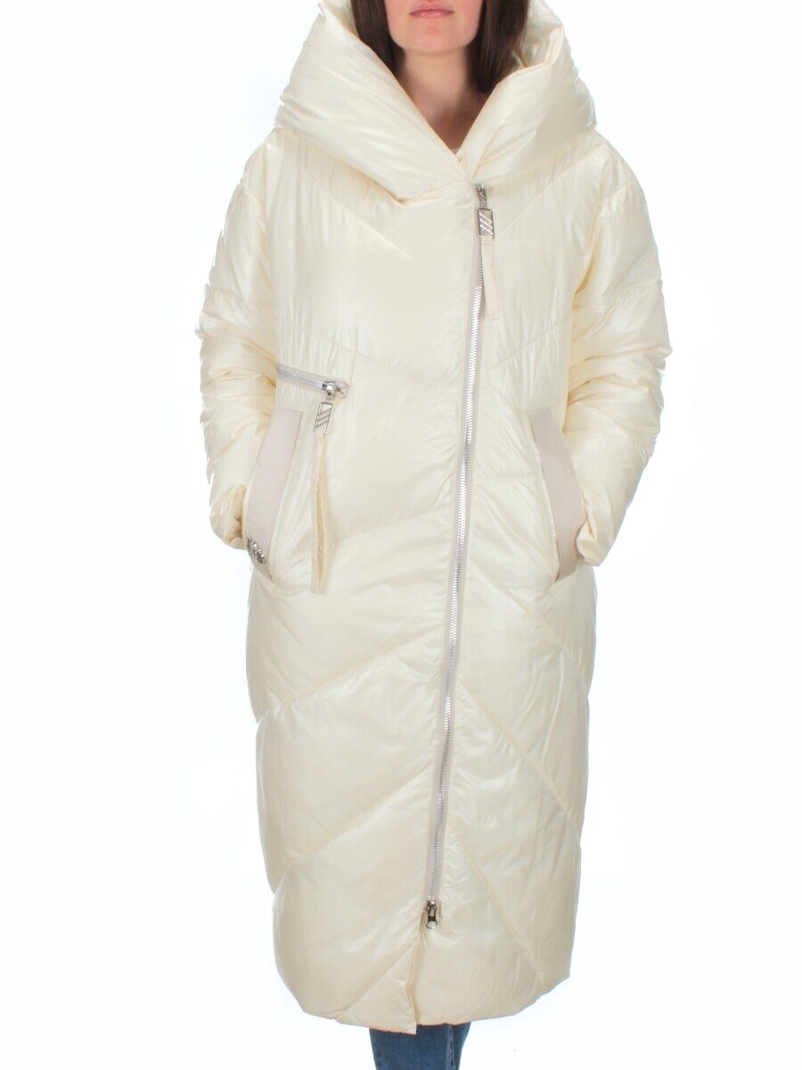 22-185 MILK Пальто зимнее женское (200 гр. холлофайбер)