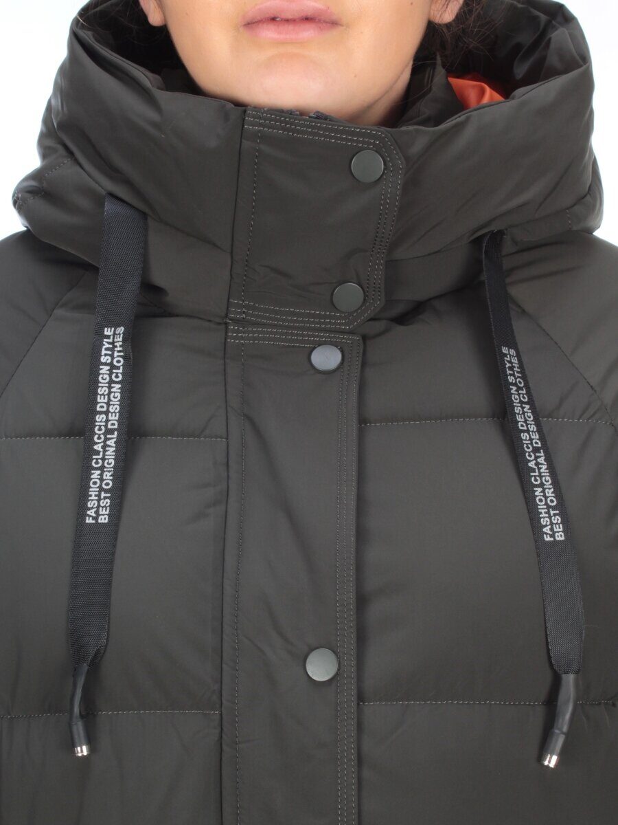 2197 SWAMP Пуховик женский зимний AIKESDFRS (холлофайбер)