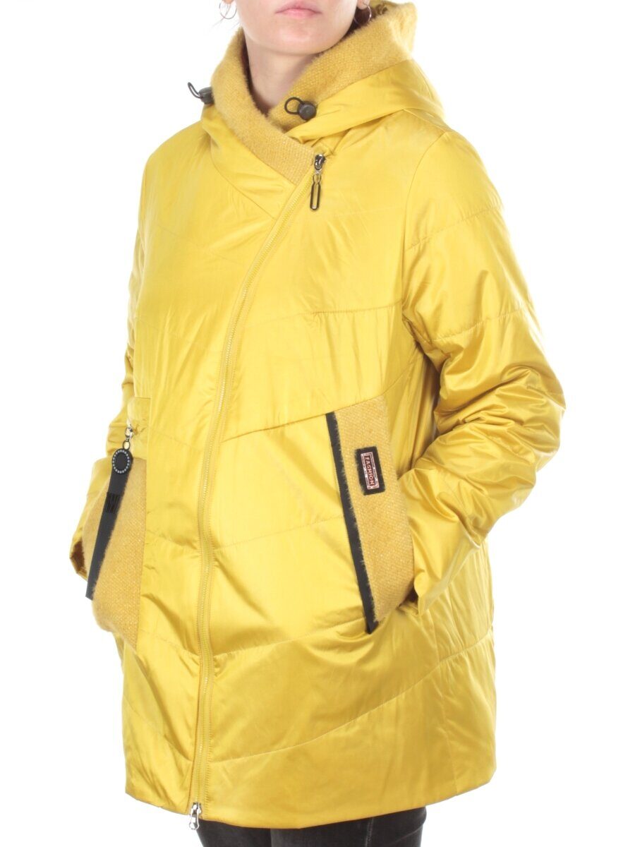 22-307 YELLOW Куртка демисезонная женская AKiDSEFRS (100 гр.синтепона)