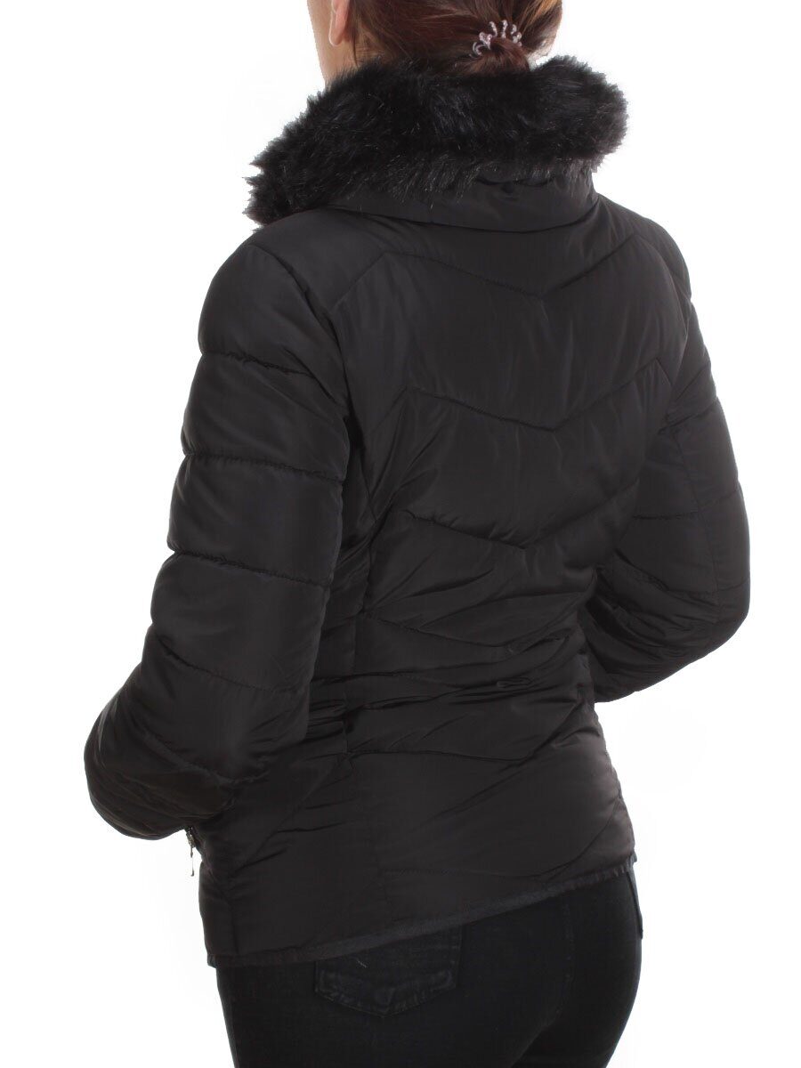 B-24 BLACK Куртка зимняя женская NO NAME (100 гр. холлофайбер)