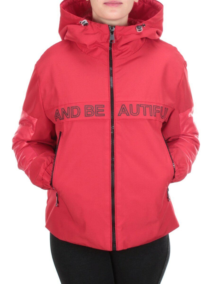 009 RED Куртка демисезонная женская (100 гр. синтепон)